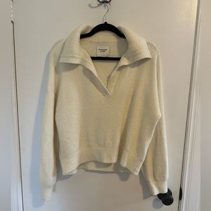 Abercrombie collared sweater